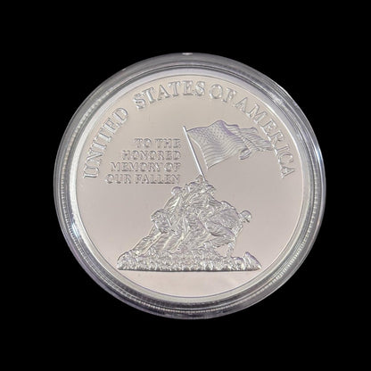 US MARINE CORPS TO THE HONORED MEMORY OUR FALLEN Challenge Coin