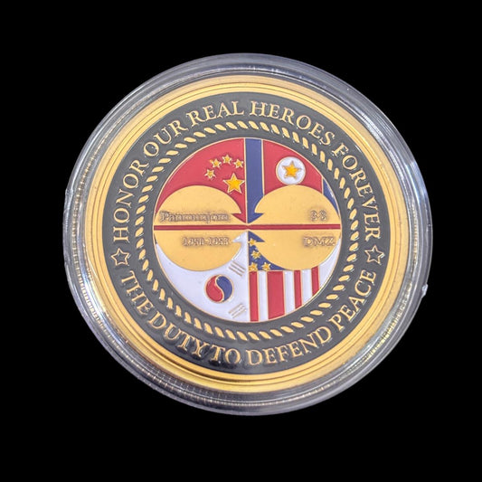 HONOR OUR REAL HEROES FOREVER KOREAN 1950-1953 Challenge Coin