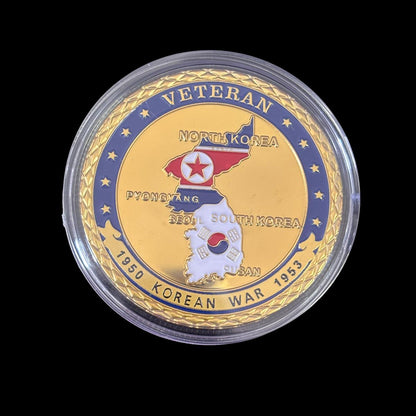 HONOR OUR REAL HEROES FOREVER KOREAN 1950-1953 Challenge Coin