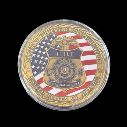 US FBI PROTECTING THOSE WHO PROTECT OTHERS Challenge Coin