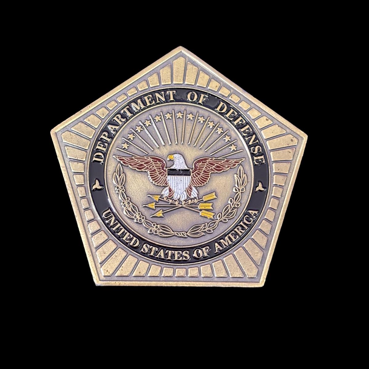 US. DEPT. OF DEFENSE PENTAGON Challenge Coin