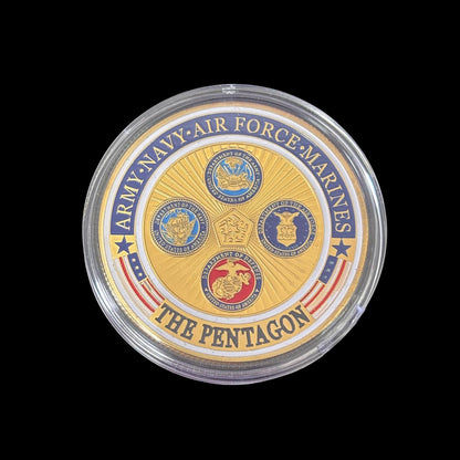 U.S. DEPT. OF DEFENSE THE PENTAGON Challenge Coin