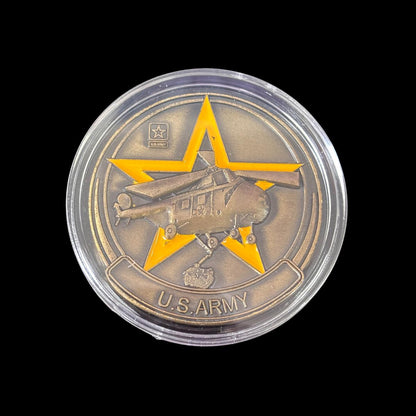 THE FORGOTTEN WAR 38TH PARALLEL U.S. ARMY Challenge Coin