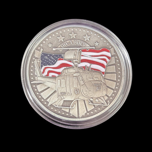 ROLE ORIGIN FIRST FLIGHT UH-1 HUEY Challenge Coin