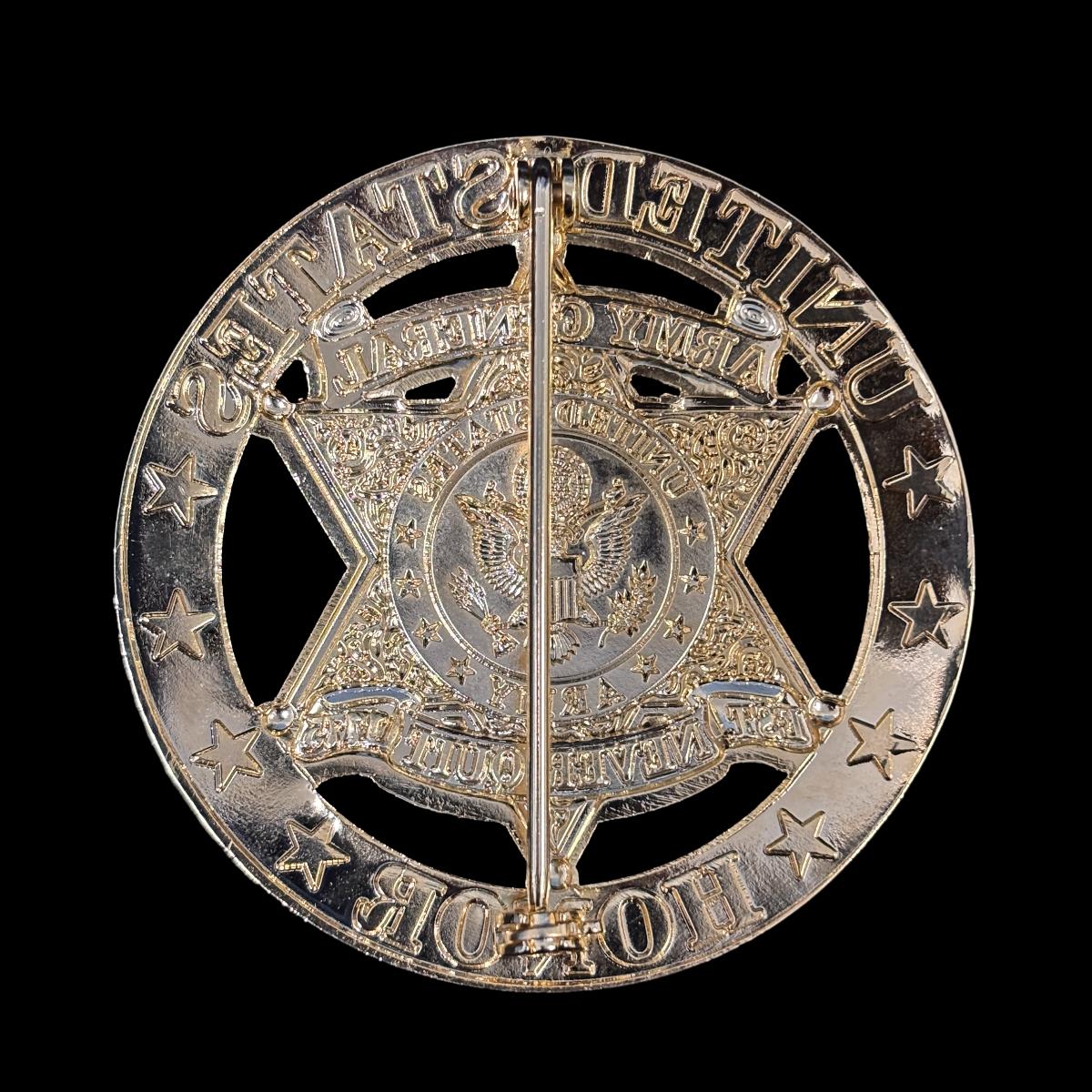 U.S. ARMY GENERAL HONOR BADGE Replica Movie Props