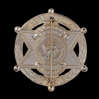 U.S. DEPT. OF THE NAVY ADMIRAL EST.1775 BADGE Replica Movie Props