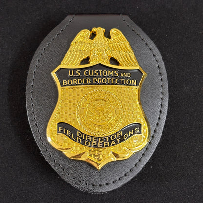 Réplique de l'insigne du directeur des opérations sur le terrain du DFO des États-Unis, accessoire de film 