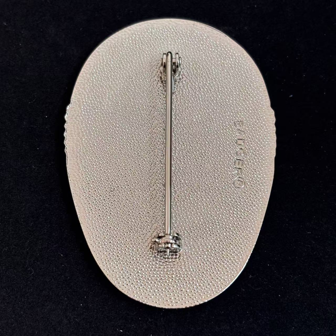 Réplique du badge d'officier de sécurité, Liberté et Justice pour tous, accessoires de cinéma 