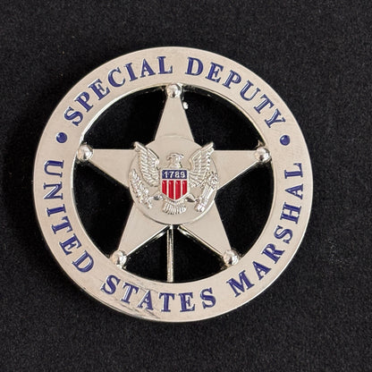 US Marshal Special Deputy USMS Abzeichen Replik Filmrequisiten 