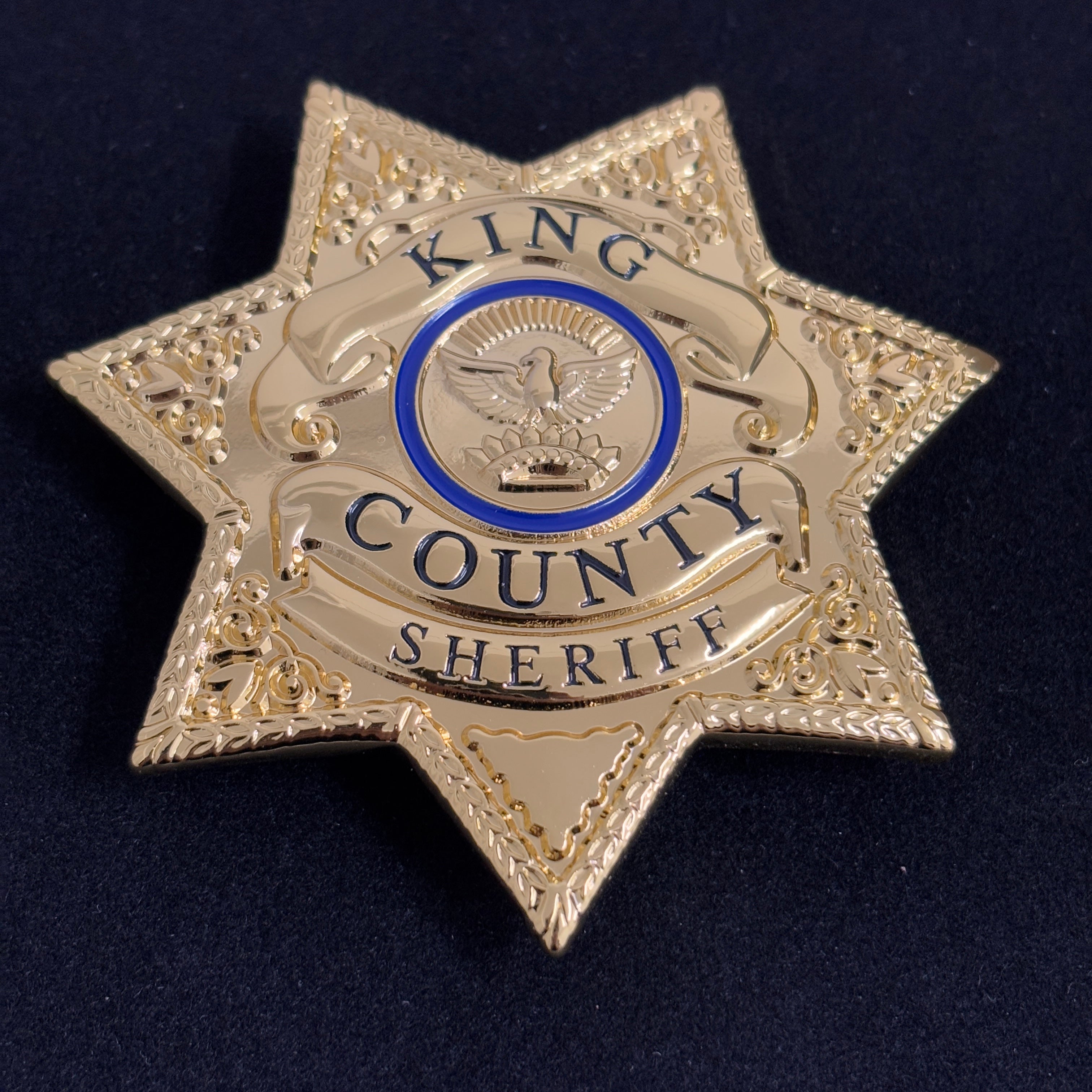 King County Sheriff Badge Replica Replica Movie Props – Badgedepots