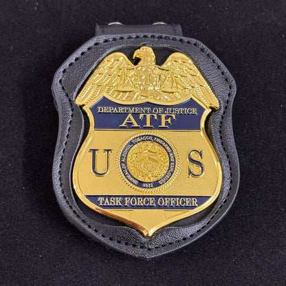 Réplique de l'insigne de l'US ATF TFO, accessoire de film 