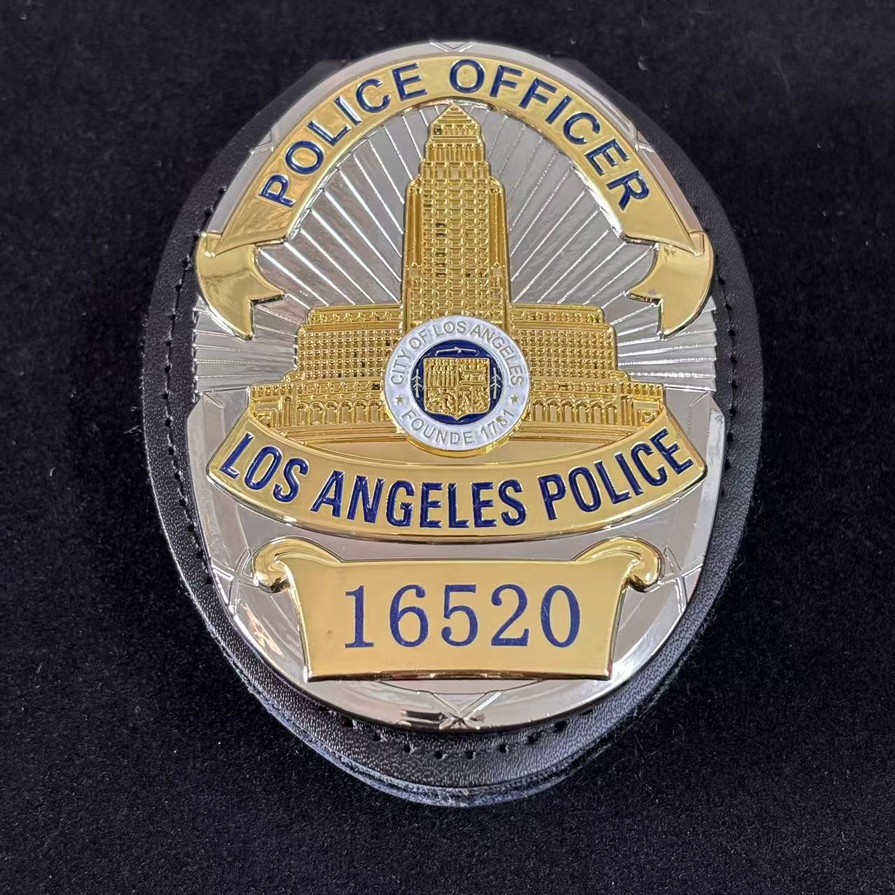 LAPD Police Officer Los Angeles Police BADGE Replica Movie Props #16520