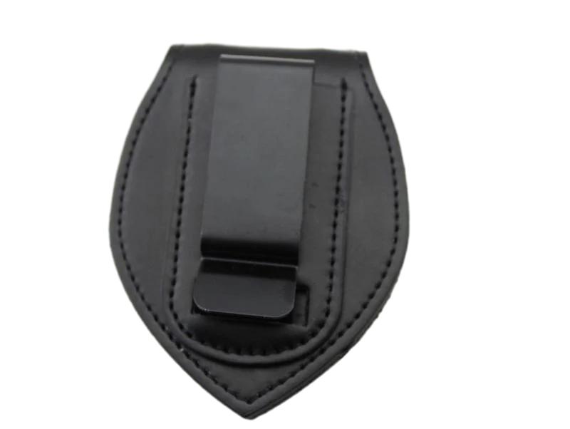 Genuine Leather Multi-purpose Holder/ Holster/ Wallet For Multi-size Police Badges