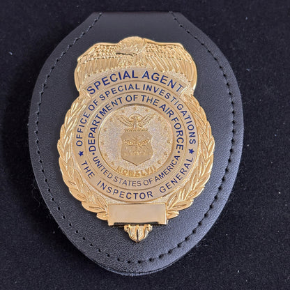 US AFOSI/OSI Air Force Office of Special Investigations Special Agent Badge Replica Movie Props Customizable number