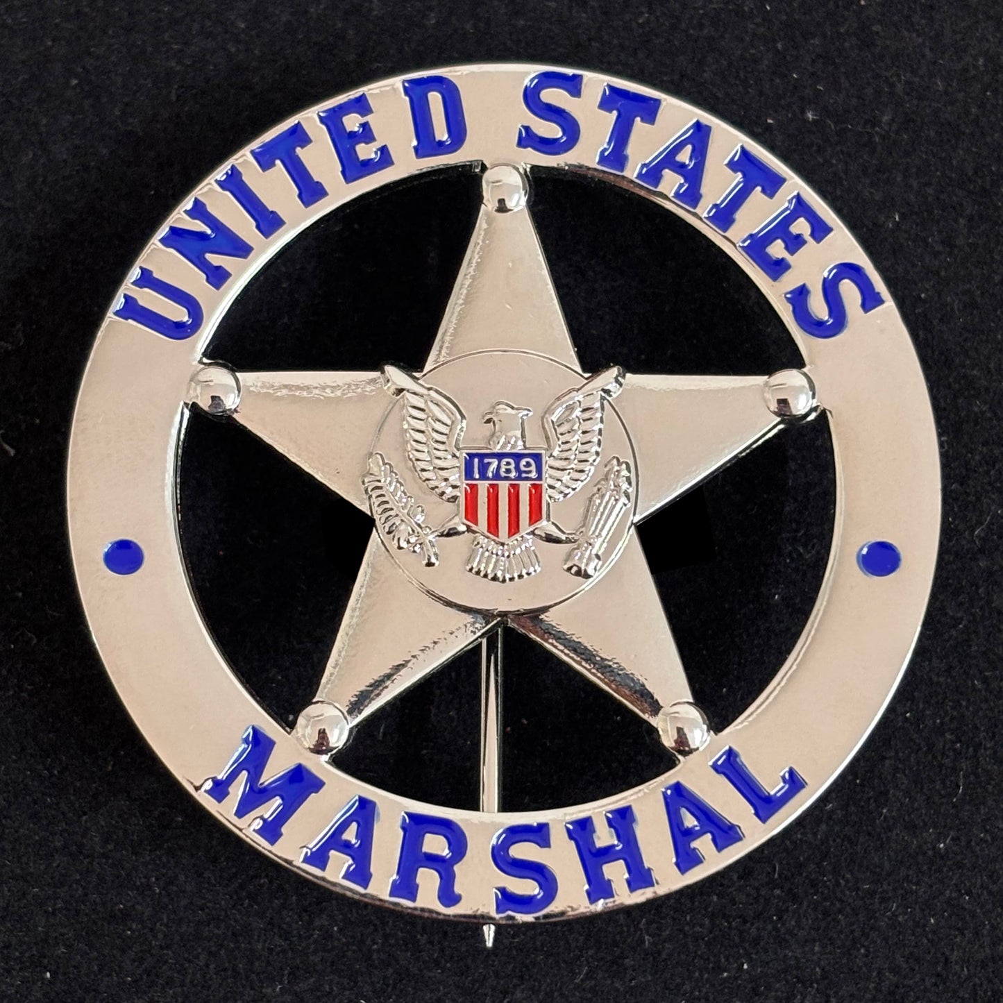 Replik des US Marshal Abzeichens - Filmrequisiten 