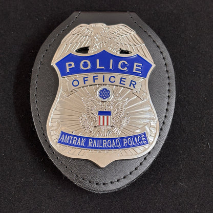 Amtrak Railroad Police BADGE APD Replica Movie Props