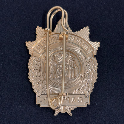 Réplique de l'insigne du capitaine de la police de New York (NYPD) - Accessoire de film cosplay 